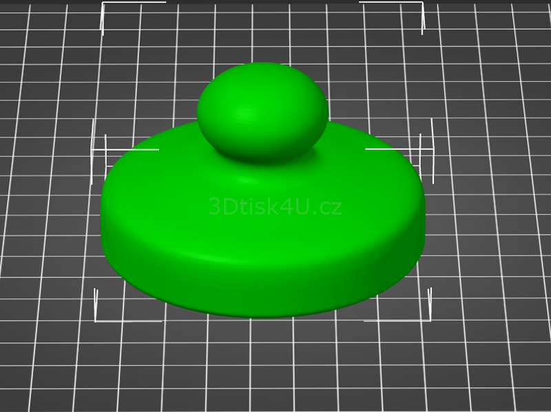 Víčko převedeno do dat sliceru