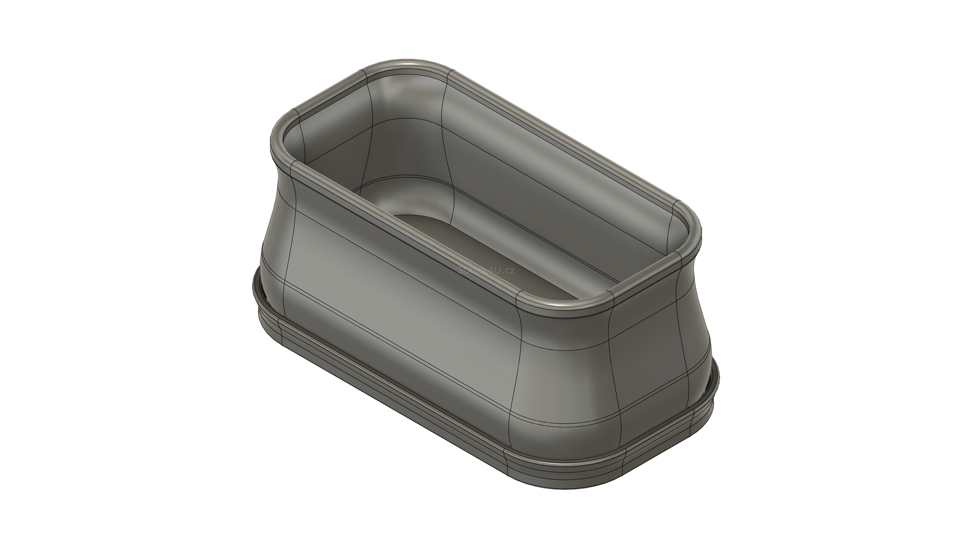 miska na bonsaj obdélníková