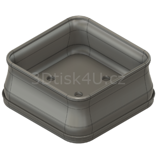 Miska na bonsaj čtvercová | typ 2