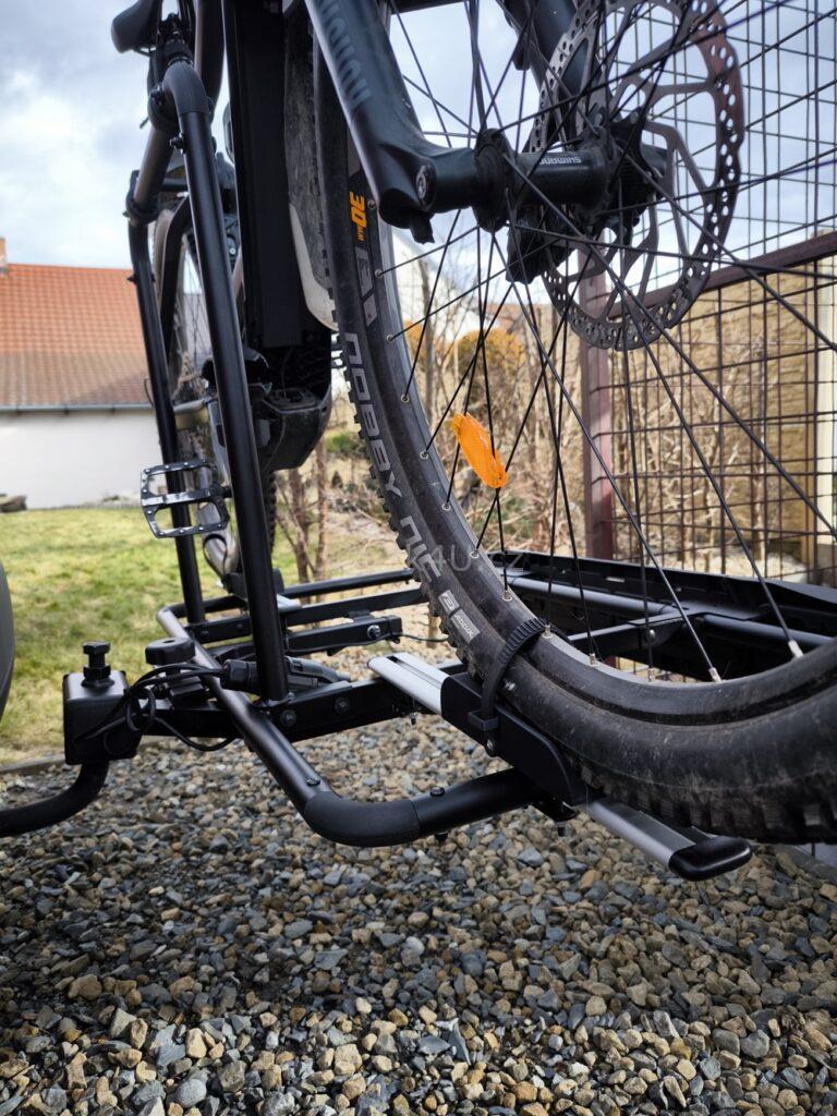 realné foto umístění na nosiči