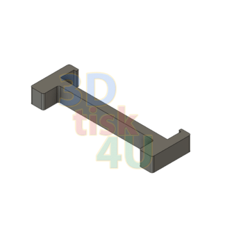 Náhradní podpěra odtokového žlabu sprchového koutu