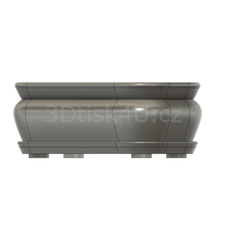 Miska na bonsaj obdélníková | profil 2