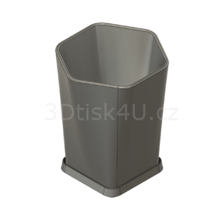 Miska na bonsaj čtvercová vysoká | profil 4