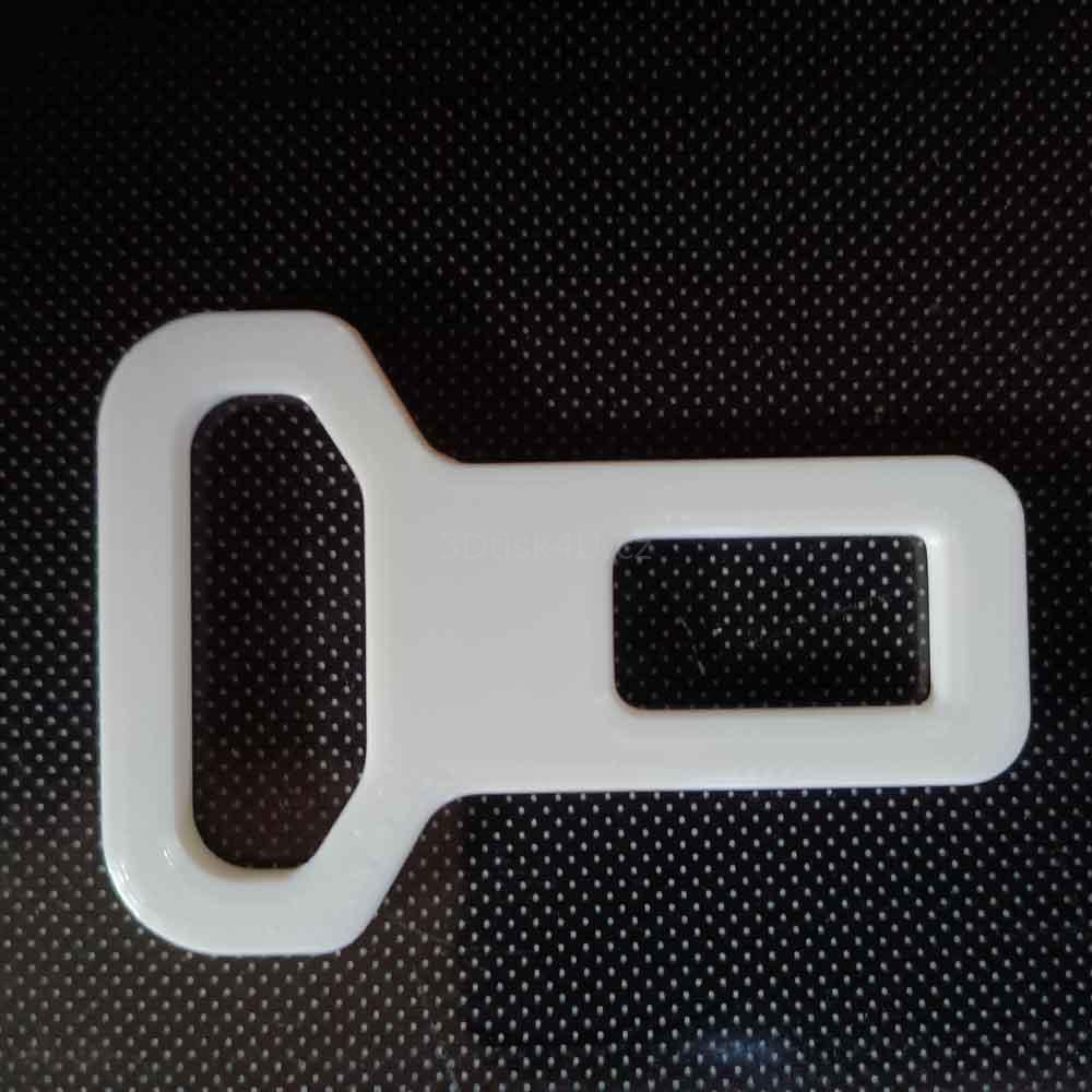 Spona pásu bílá shora